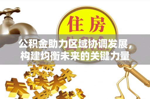 剑川公积金助力区域协调发展，构建均衡未来的关键力量