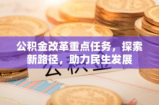 剑川公积金改革重点任务，探索新路径，助力民生发展