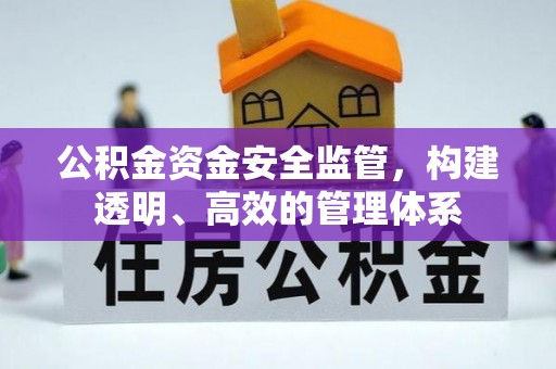 剑川公积金资金安全监管，构建透明、高效的管理体系