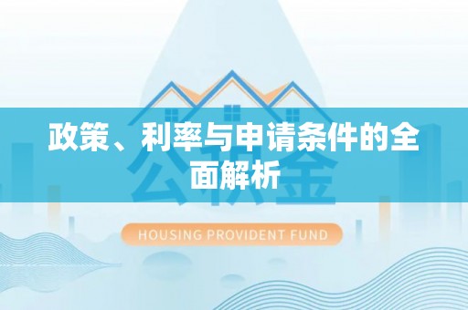 剑川政策、利率与申请条件的全面解析