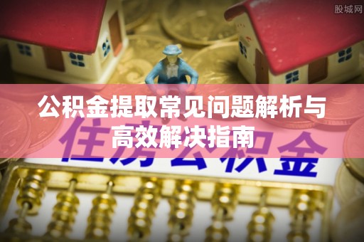 剑川公积金提取常见问题解析与高效解决指南