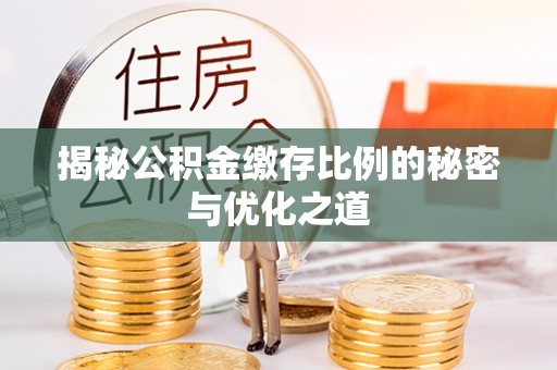 剑川揭秘公积金缴存比例的秘密与优化之道