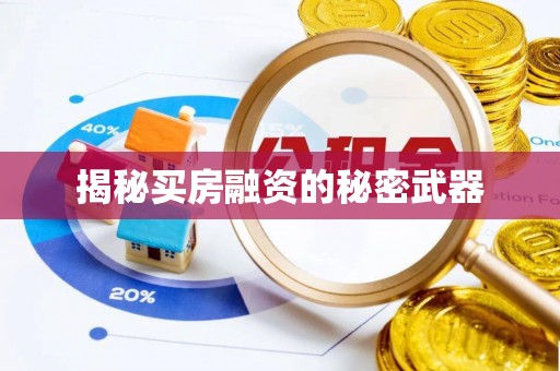 剑川揭秘买房融资的秘密武器