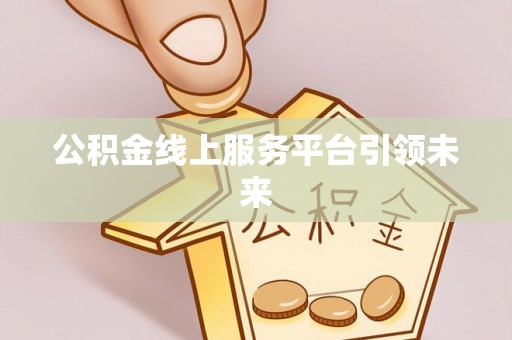 剑川公积金线上服务平台引领未来